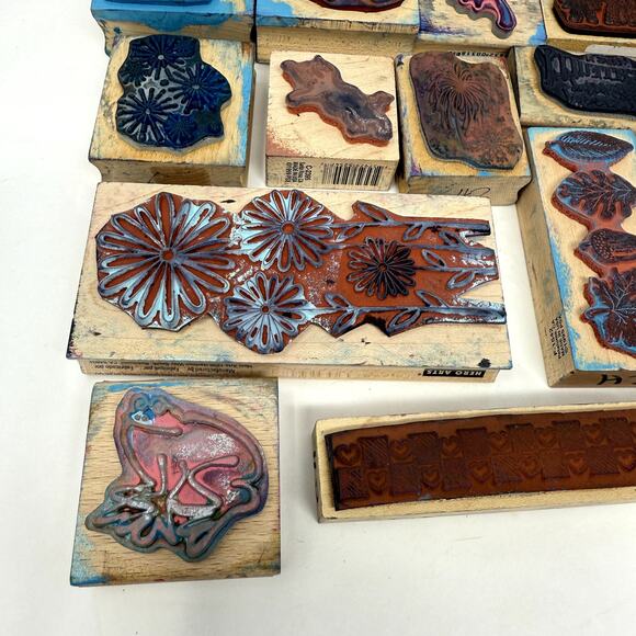 17 Rubber Stamps Stampers Anonymous Azadi Earles B. Kliban Design Hero Arts Vap - Picture 11 of 16